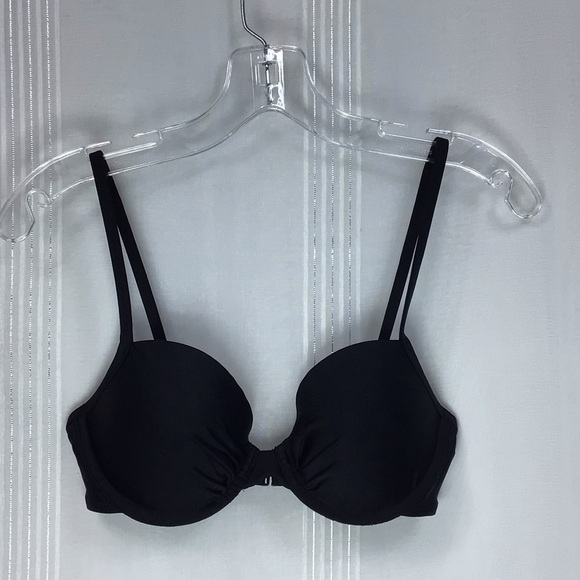 aerie Other - 🏖️ Aerie Swim Classic Black Adjustable Bra Straps Bikini Top Sz. 32D